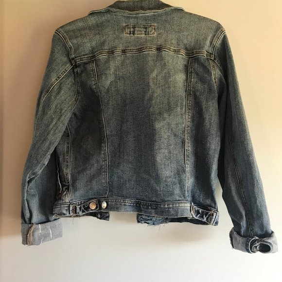 Maurices Distressed Demin Jacket - Picture 2 of 2